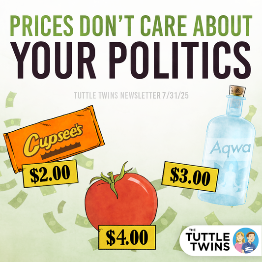 Prices don’t care about your politics