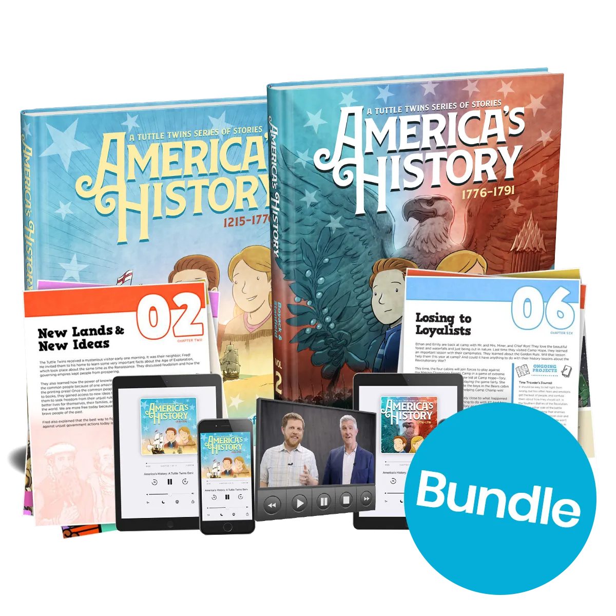 America’s History Volume 1 & 2 Bundle