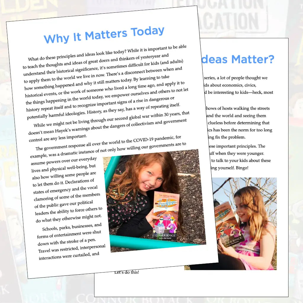 PDF Parent Guides for Tuttle Twins Books (All 14)