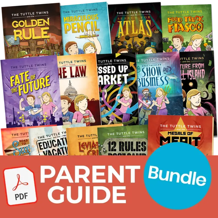PDF Parent Guides for Tuttle Twins Books (All 14)