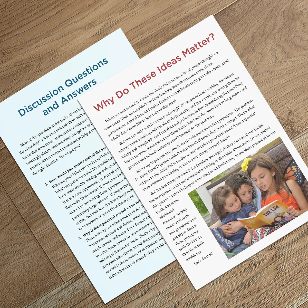 PDF Parent Guides for Tuttle Twins Books (All 14)