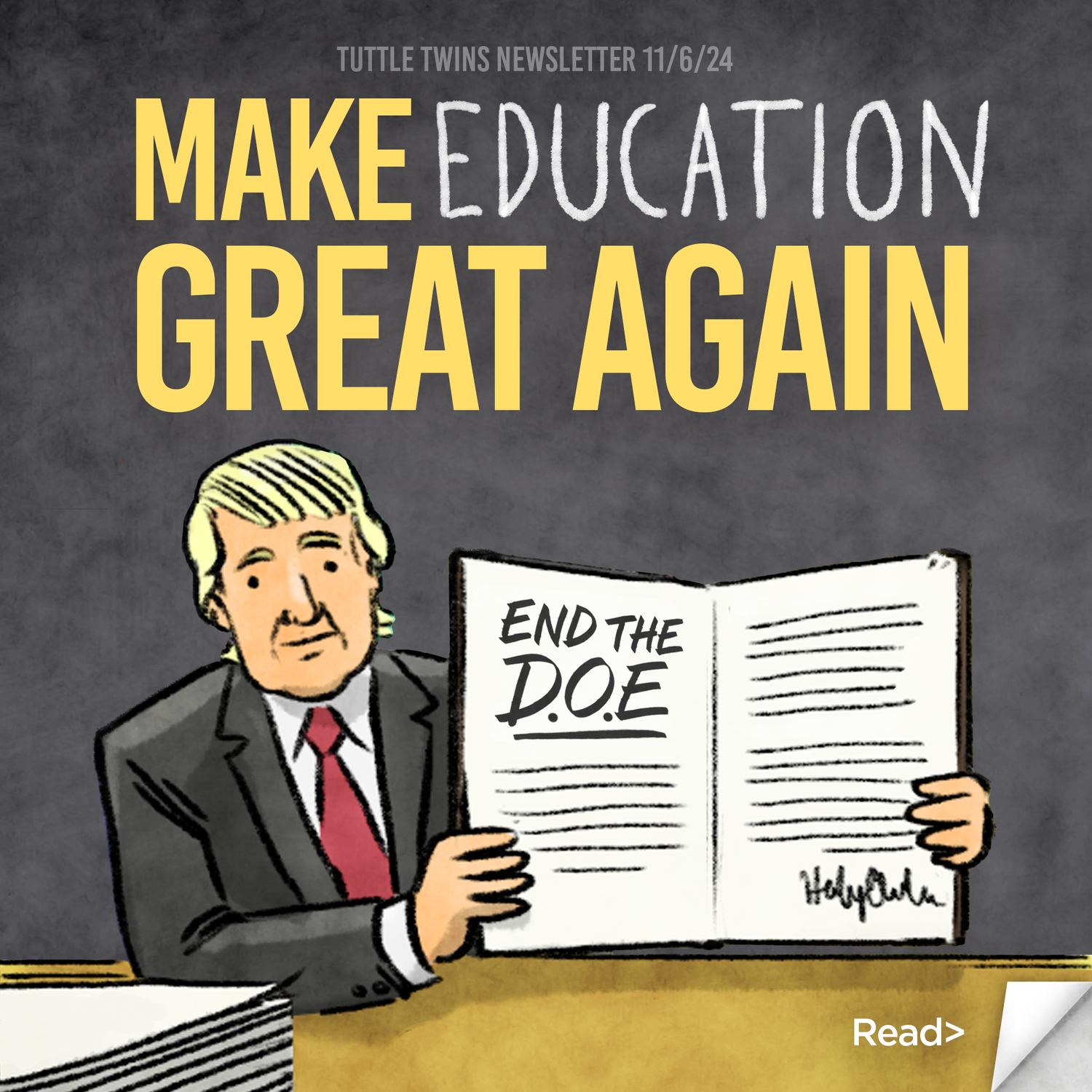 A Mandate to Dismantle the Department of Education