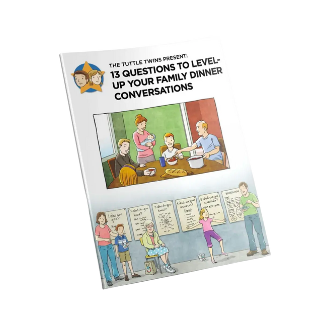 13 Questions to Level-Up Your Family Dinner Conversations (PDF)
