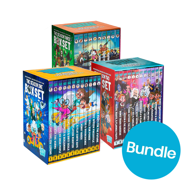 Seasons 1-3 Graphic Novels Box Set (Hardback)