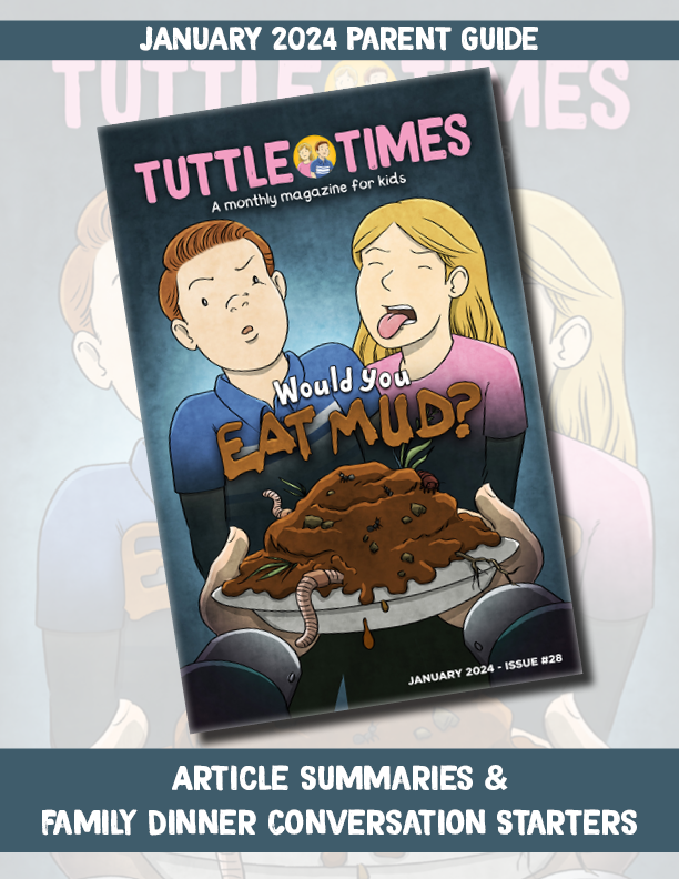 Tuttle Times Issue 28 parent guide cover