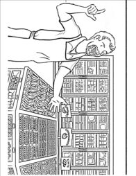 Hilltop Market coloring page