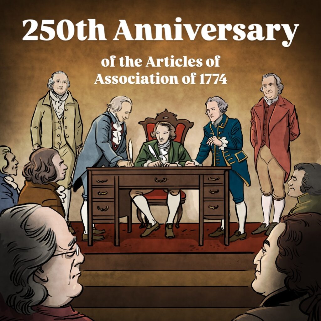 250th anniversary of the Articles of Association of 1774